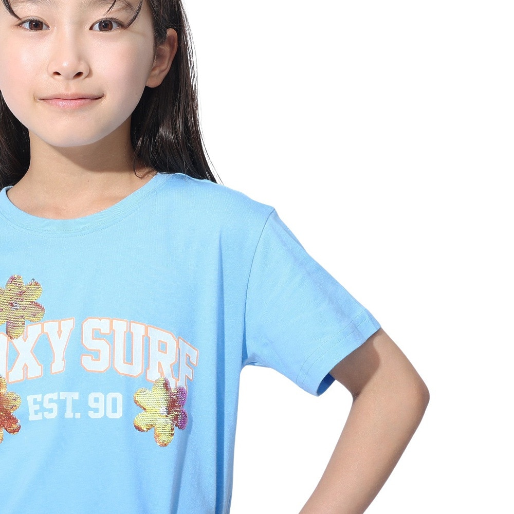 ロキシー（ROXY）（キッズ）MINI TREASURE 半袖Tシャツ 24SPTST241121LBL