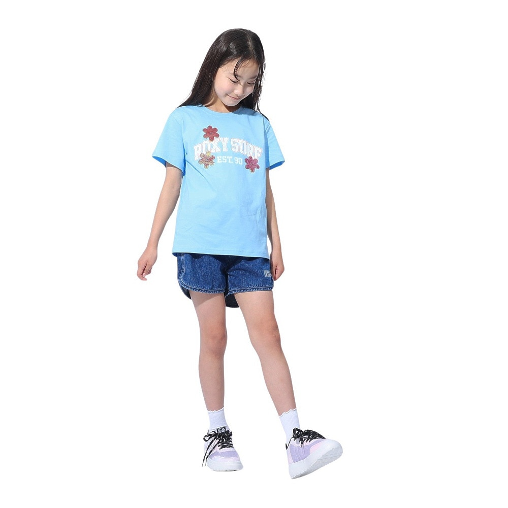 ロキシー（ROXY）（キッズ）MINI TREASURE 半袖Tシャツ 24SPTST241121LBL