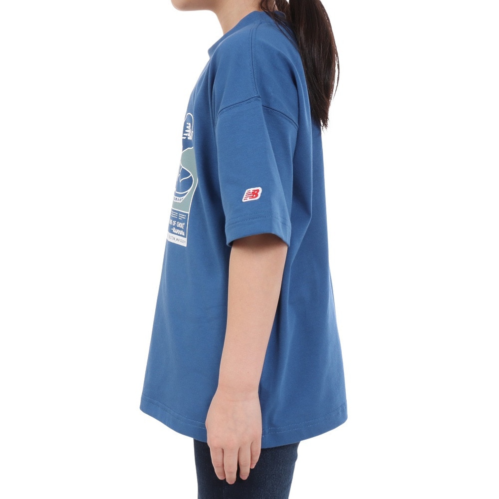 ニューバランス（new balance）（キッズ）ジュニア 吸水速乾 Graphic 半袖Tシャツ ABT45061BEU