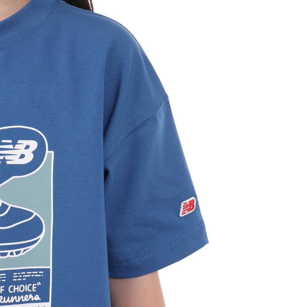 ニューバランス（new balance）（キッズ）ジュニア 吸水速乾 Graphic 半袖Tシャツ ABT45061BEU