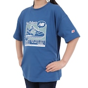 (キッズ)ジュニア 吸水速乾 Graphic 半袖Tシャツ ABT45061BEU