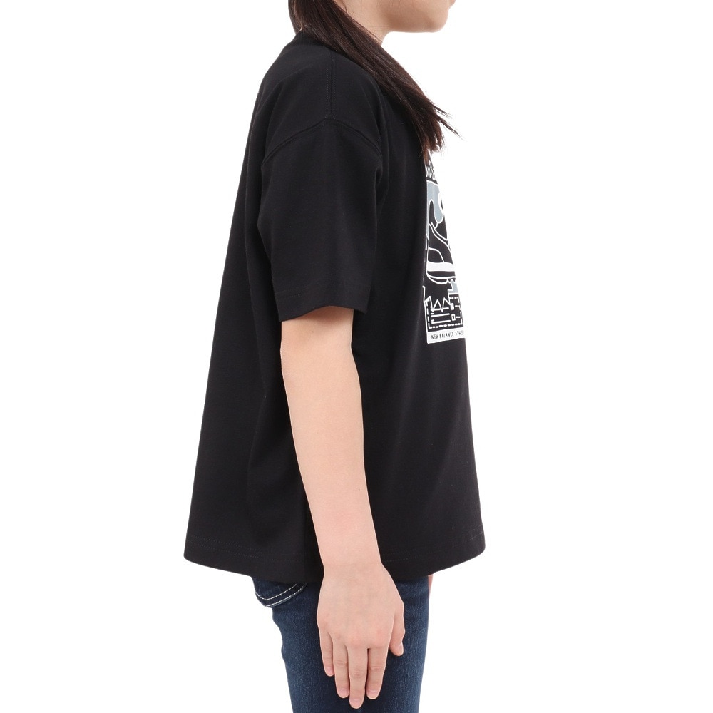 ニューバランス（new balance）（キッズ）ジュニア 吸水速乾 Graphic 半袖Tシャツ ABT45061BK