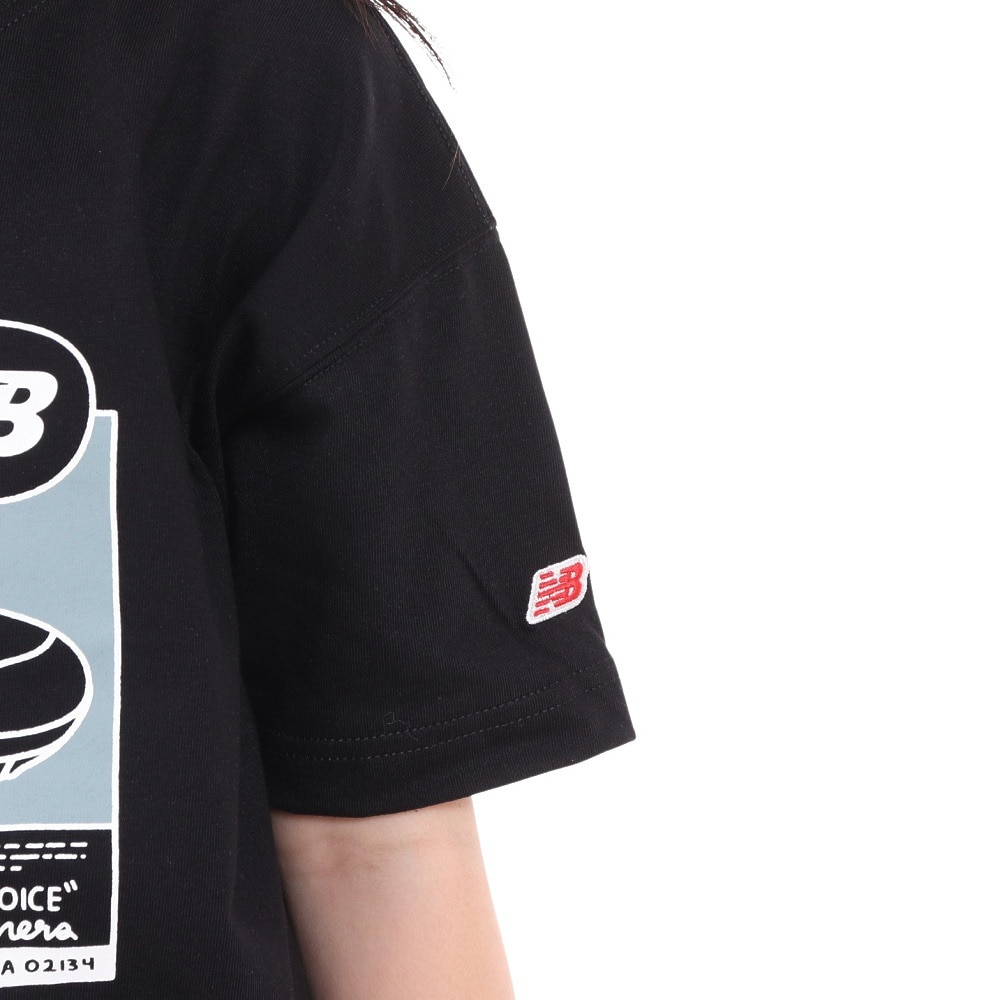 ニューバランス（new balance）（キッズ）ジュニア 吸水速乾 Graphic 半袖Tシャツ ABT45061BK