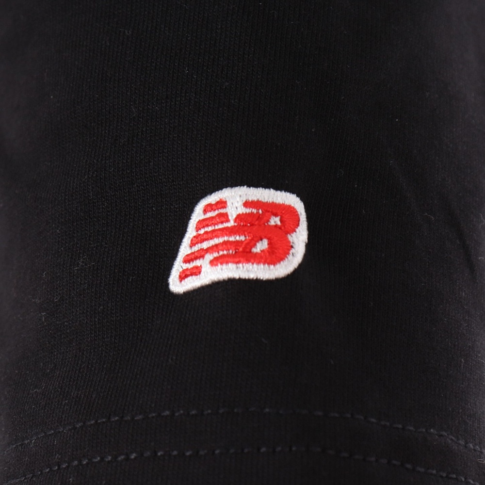 ニューバランス（new balance）（キッズ）ジュニア 吸水速乾 Linear logo 半袖Tシャツ ABT45062BK