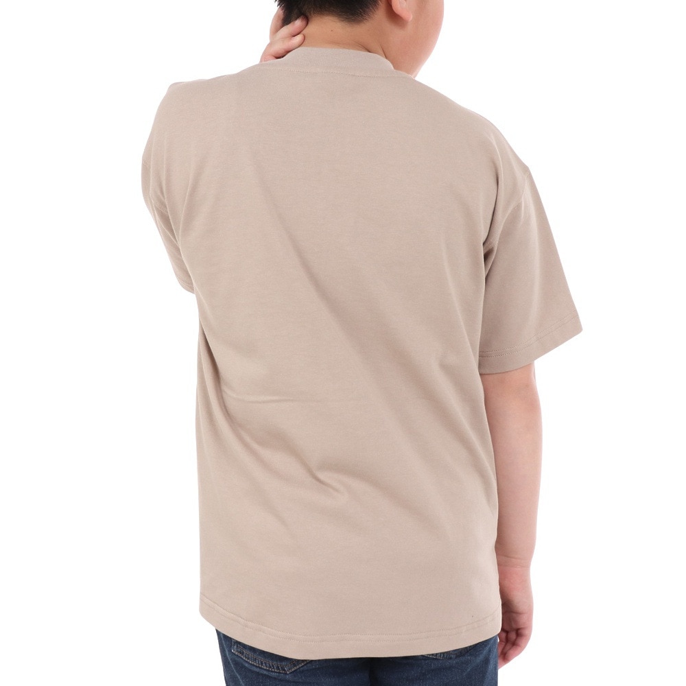 ニューバランス（new balance）（キッズ）ジュニア 吸水速乾 Linear logo 半袖Tシャツ ABT45062SOT