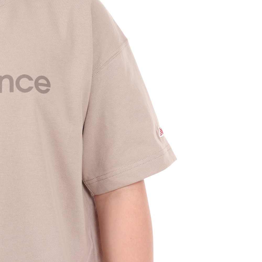 ニューバランス（new balance）（キッズ）ジュニア 吸水速乾 Linear logo 半袖Tシャツ ABT45062SOT