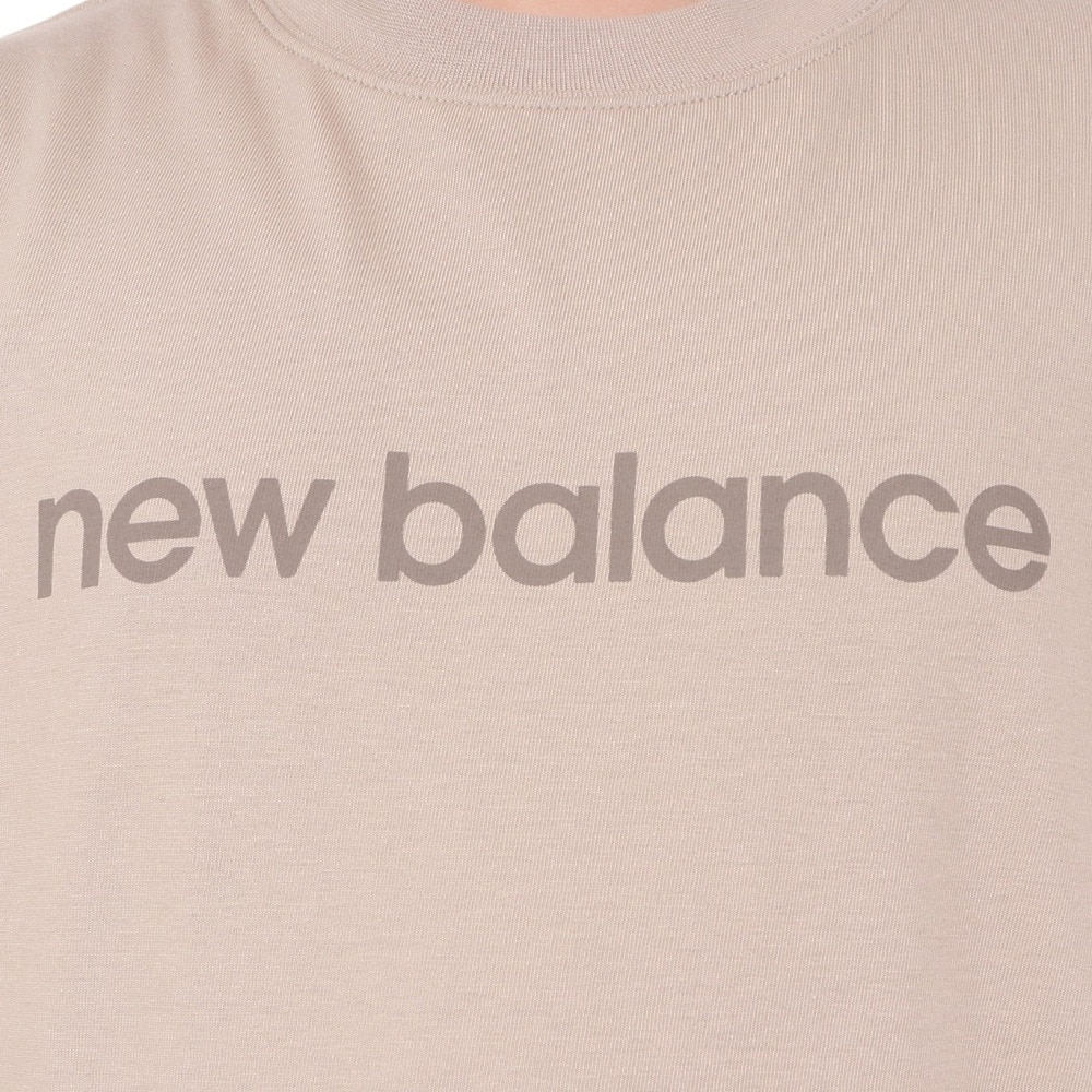 ニューバランス（new balance）（キッズ）ジュニア 吸水速乾 Linear logo 半袖Tシャツ ABT45062SOT