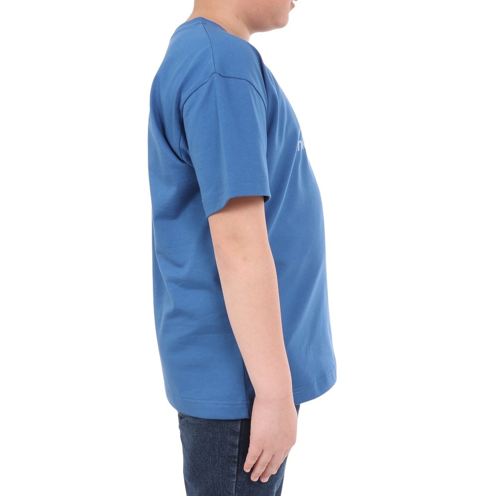 ニューバランス（new balance）（キッズ）ジュニア 吸水速乾 Stacked logo 半袖Tシャツ ABT45065BEU