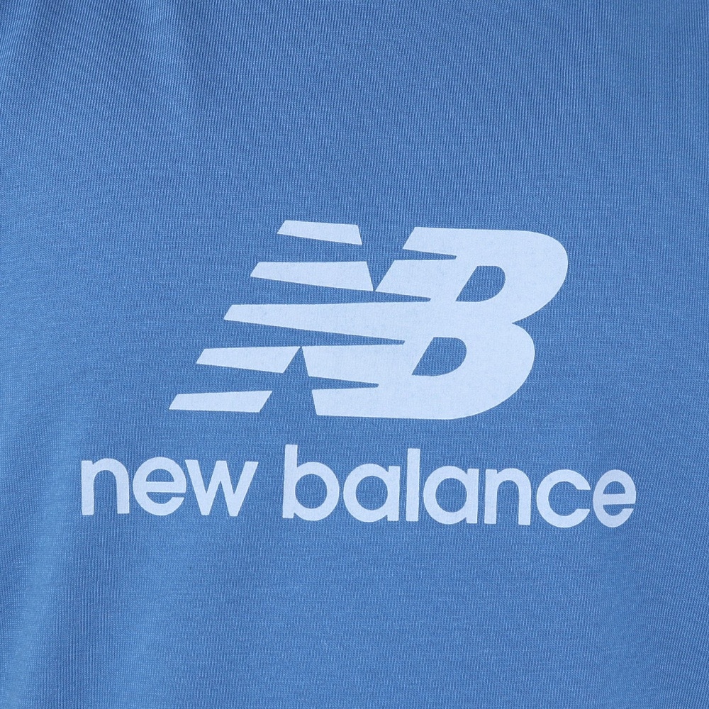 ニューバランス（new balance）（キッズ）ジュニア 吸水速乾 Stacked logo 半袖Tシャツ ABT45065BEU