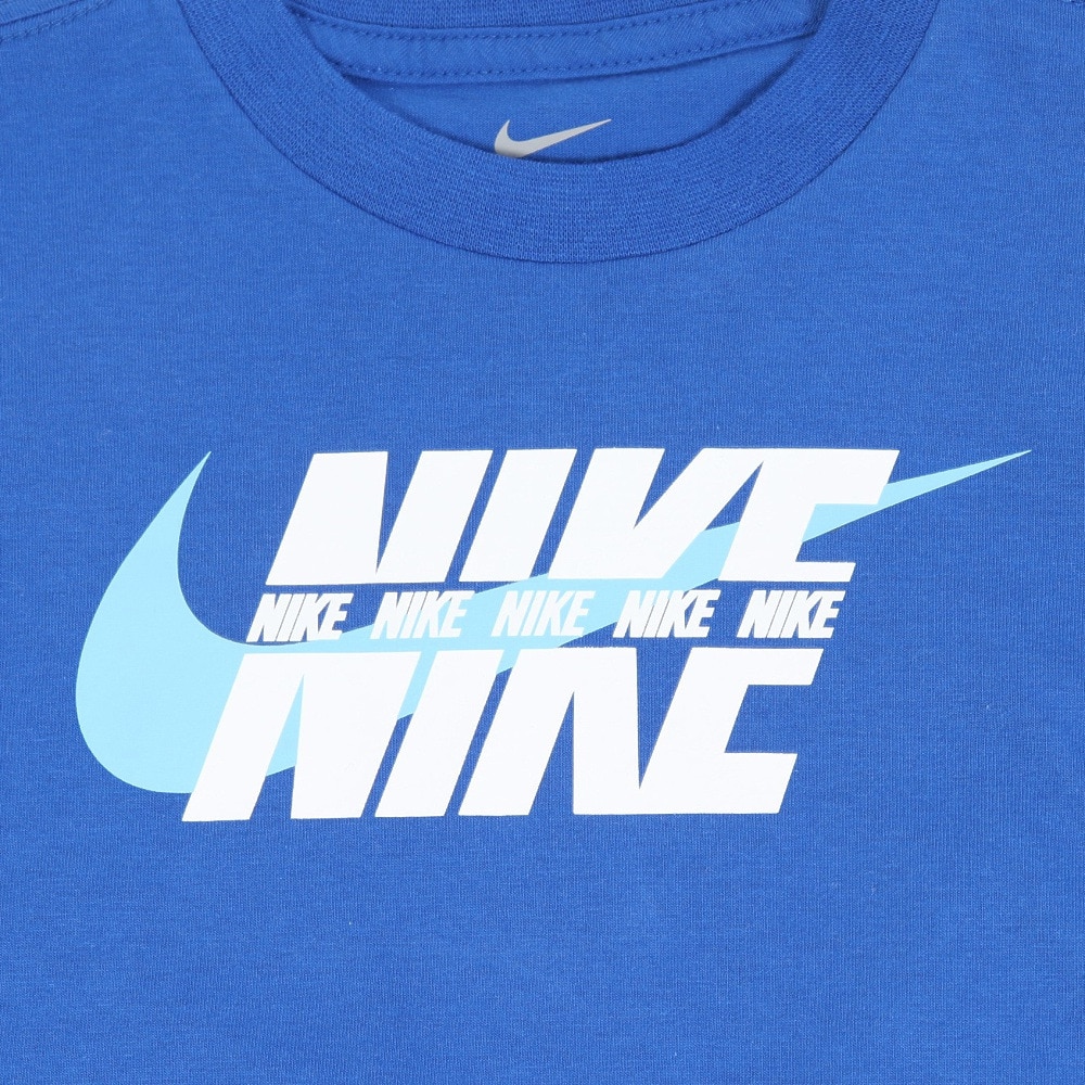 ナイキ（NIKE）（キッズ）ジュニア SPLIT NIKE BLOCK 半袖Tシャツ 76L879-U89