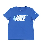 (キッズ)ジュニア SPLIT NIKE BLOCK 半袖Tシャツ 76L879-U89