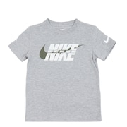 (キッズ)ジュニア SPLIT NIKE BLOCK 半袖Tシャツ 86L879-042