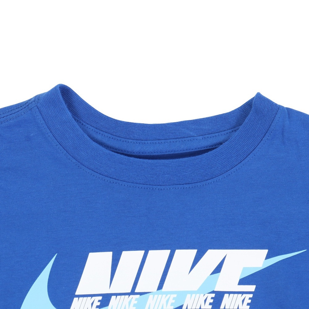 ナイキ（NIKE）（キッズ）ジュニア SPLIT NIKE BLOCK 半袖Tシャツ 86L879-U89