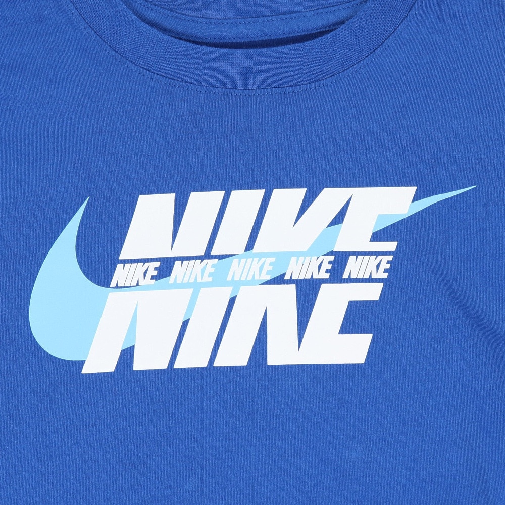 ナイキ（NIKE）（キッズ）ジュニア SPLIT NIKE BLOCK 半袖Tシャツ 86L879-U89