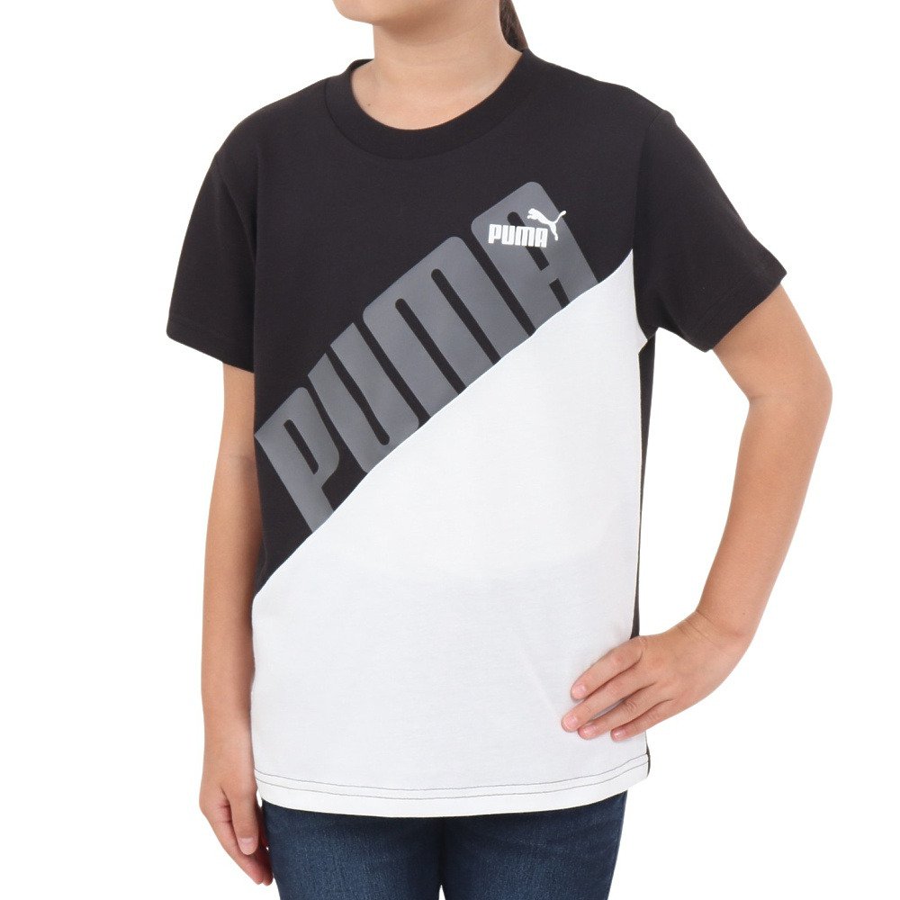 プーマ（PUMA）（キッズ）ボーイズ プーマ パワー MX 半袖Tシャツ 