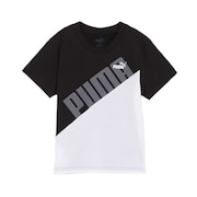 プーマ（PUMA）（キッズ）ボーイズ プーマ パワー MX 半袖Tシャツ 680546 01 BLK