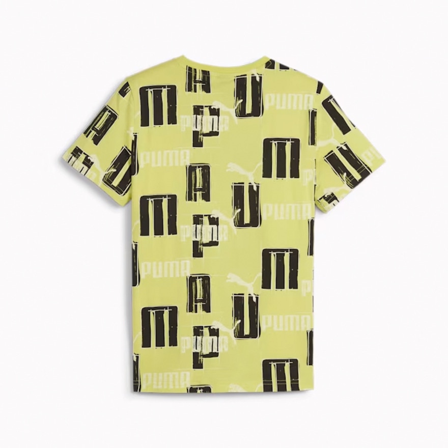 プーマ（PUMA）（キッズ）ボーイズ ESSプラス ロゴ LAB AOP 半袖Tシャツ 681327 38 LMN