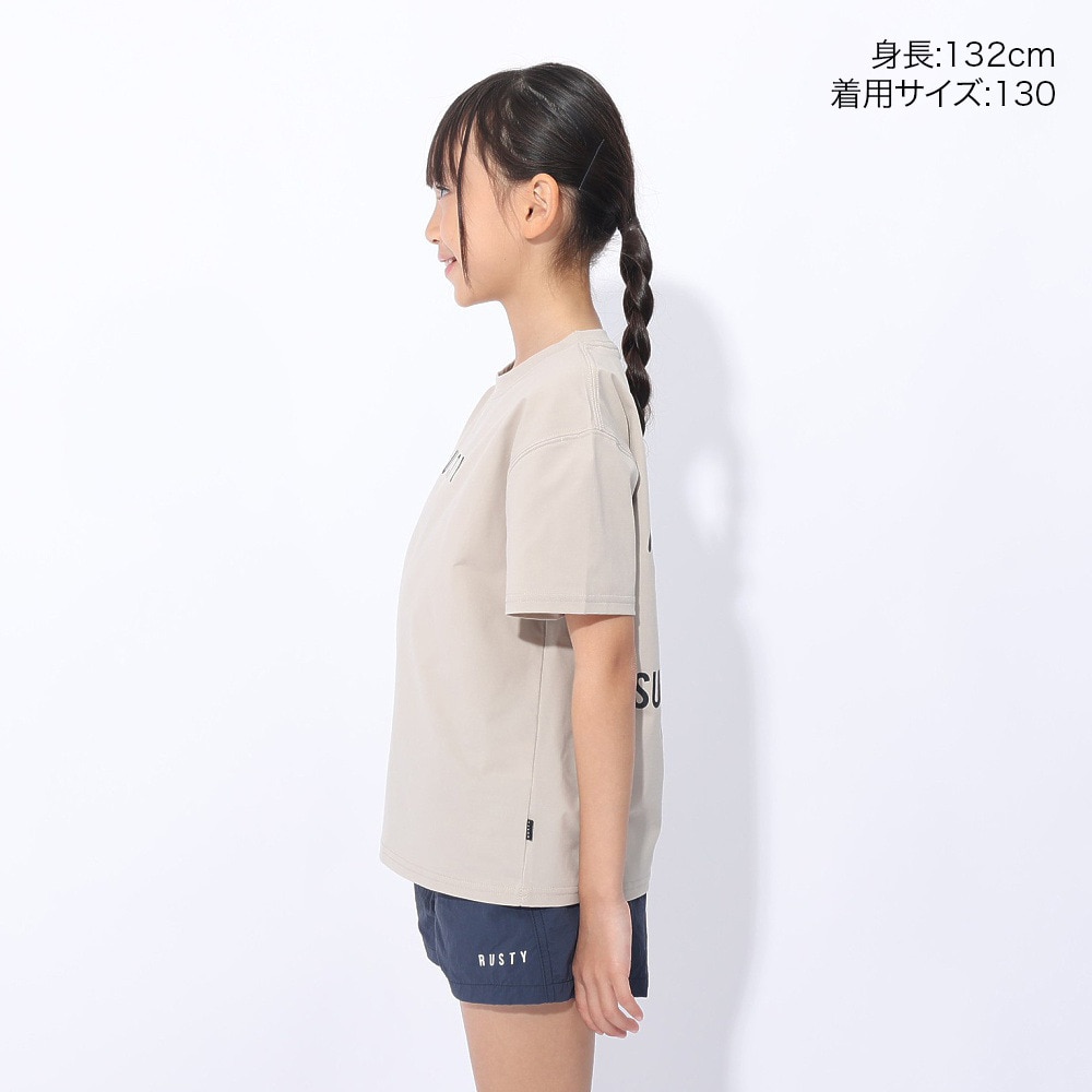 ラスティ（RUSTY）（キッズ）半袖Tシャツ 964465BEG