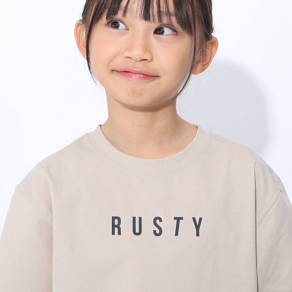 ラスティ（RUSTY）（キッズ）半袖Tシャツ 964465BEG