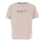 ラスティ（RUSTY）（キッズ）半袖Tシャツ 964465BEG