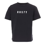 ラスティ（RUSTY）（キッズ）半袖Tシャツ 964465BLK