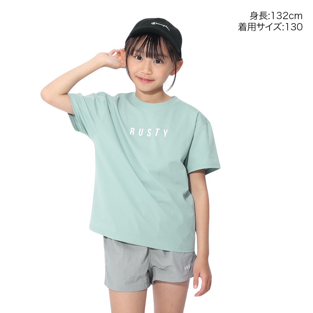 ラスティ（RUSTY）（キッズ）半袖Tシャツ 964465MWT