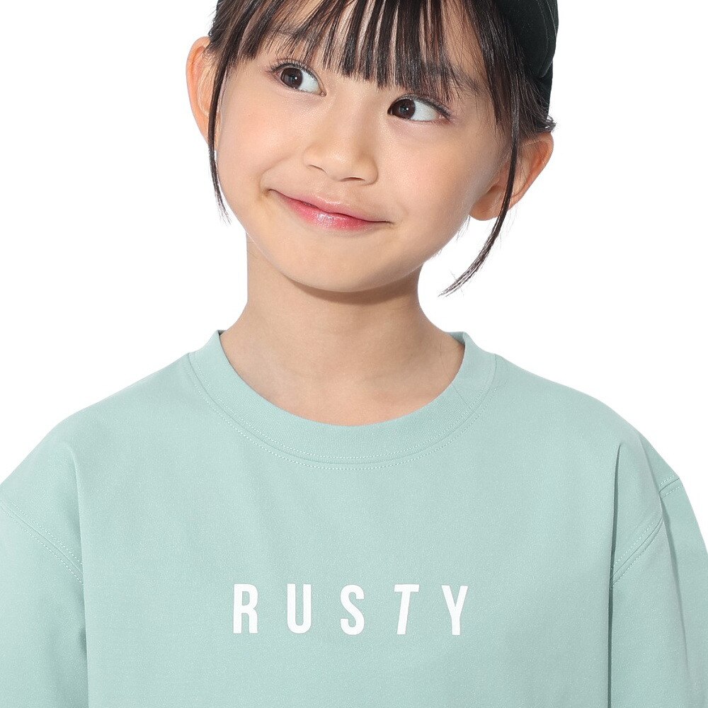 ラスティ（RUSTY）（キッズ）半袖Tシャツ 964465MWT