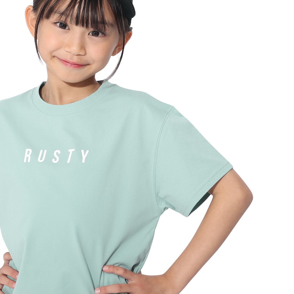 ラスティ（RUSTY）（キッズ）半袖Tシャツ 964465MWT