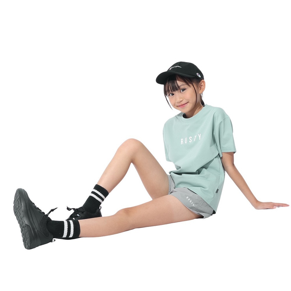 ラスティ（RUSTY）（キッズ）半袖Tシャツ 964465MWT