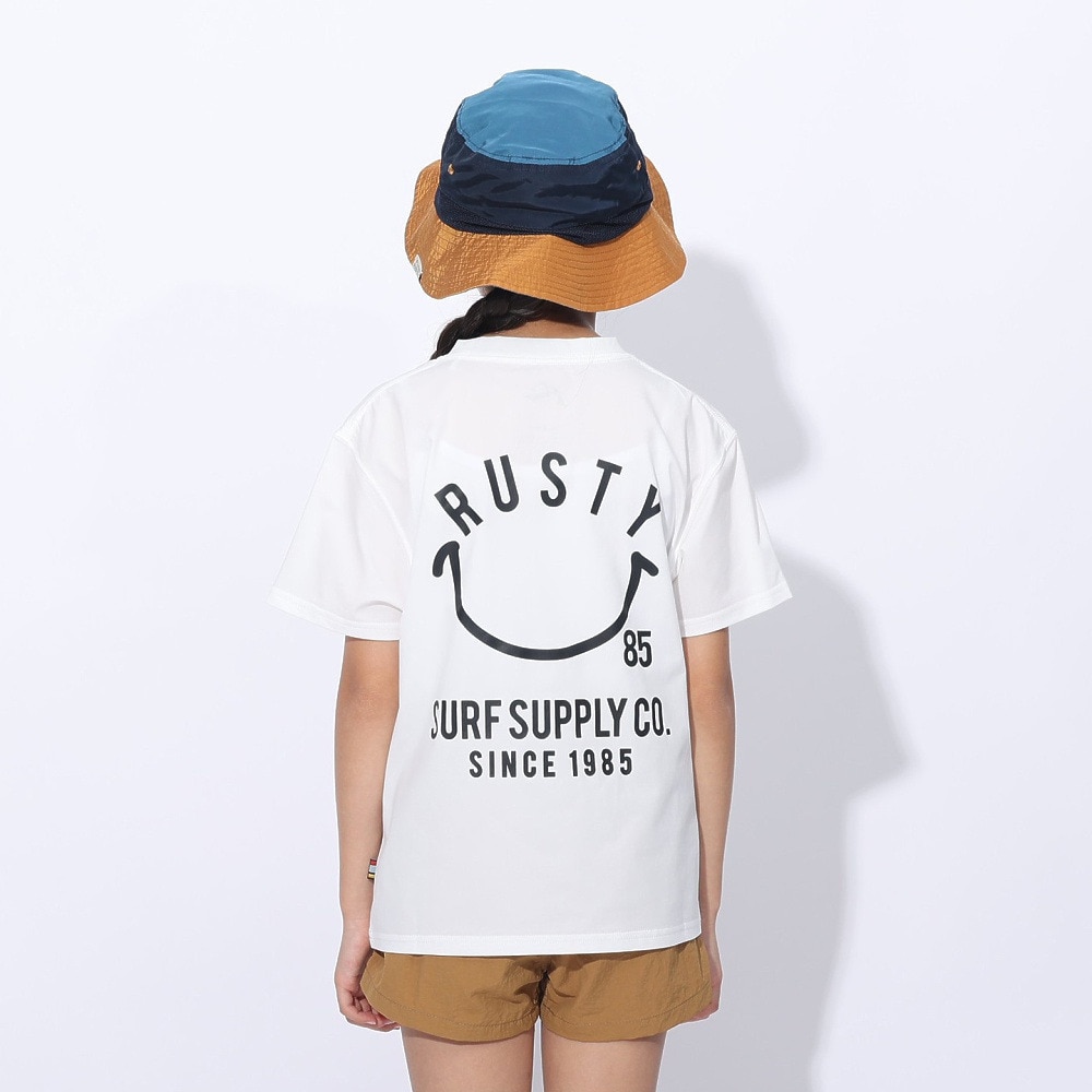 ラスティ（RUSTY）（キッズ）半袖Tシャツ 964465WBK