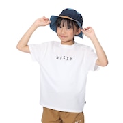 ラスティ（RUSTY）（キッズ）半袖Tシャツ 964465WBK