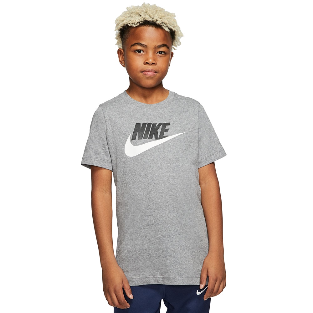 ナイキ（NIKE）（キッズ）ジュニア フューチュラ アイコン 半袖コットンTシャツ AR5252-091