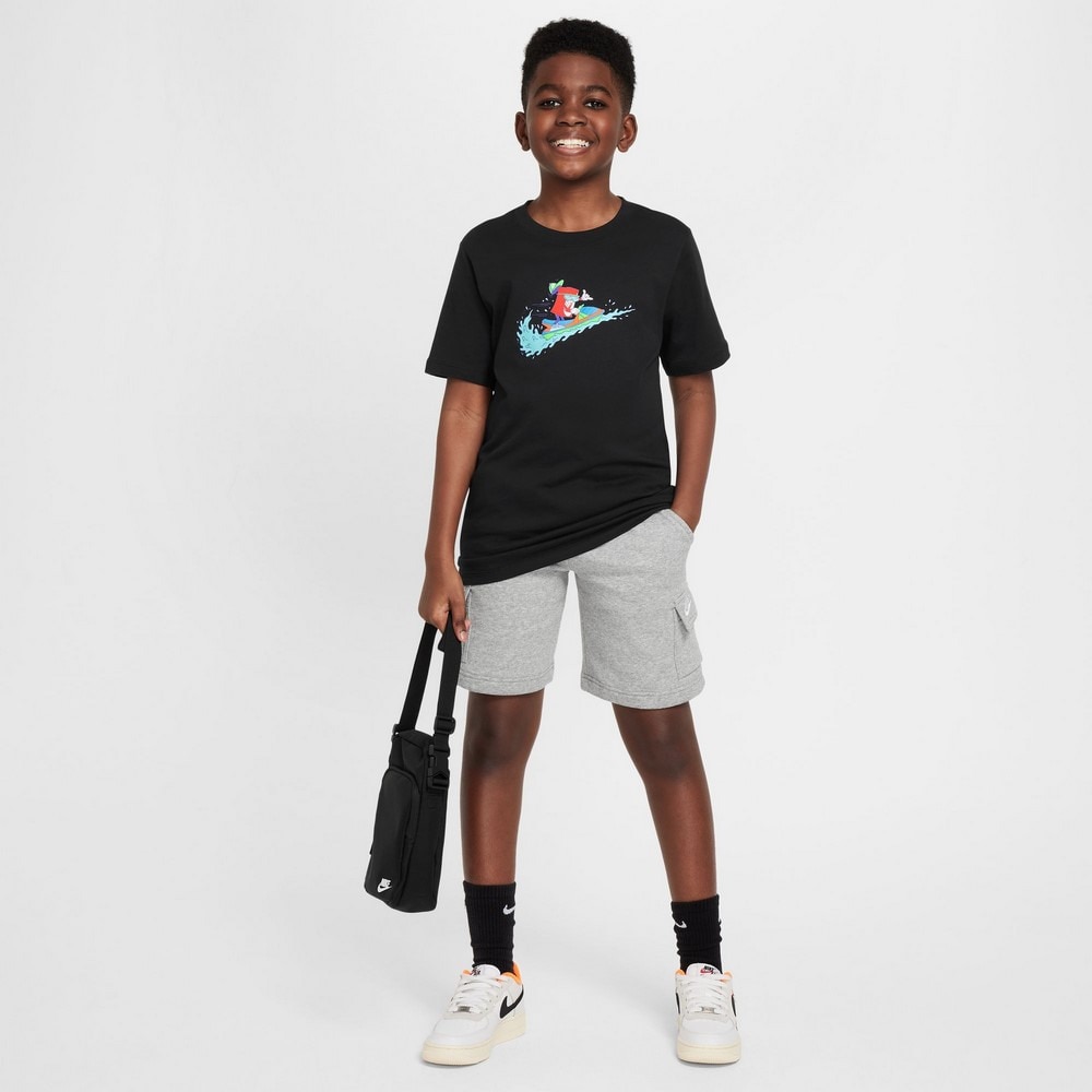 ナイキ（NIKE）（キッズ）ジュニア NSW ボクシー 1 半袖Tシャツ FV5345-010