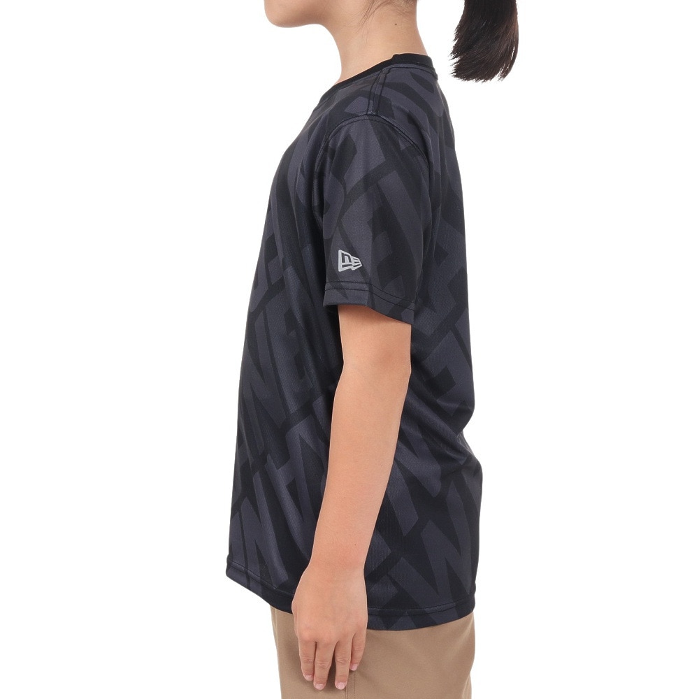 ニューエラ（NEW ERA）（キッズ）YTH TCTEE AOP 半袖Tシャツ BK 14311380