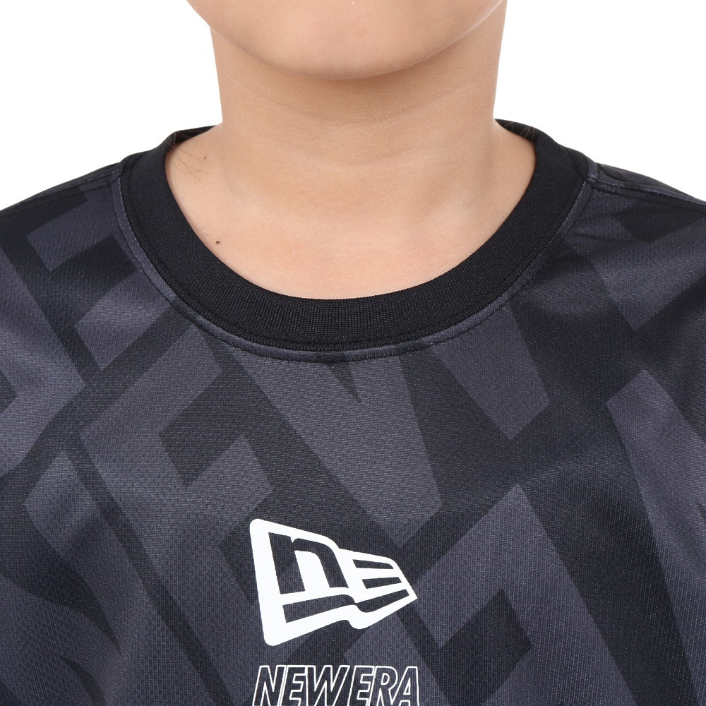 ニューエラ（NEW ERA）（キッズ）YTH TCTEE AOP 半袖Tシャツ BK 14311380