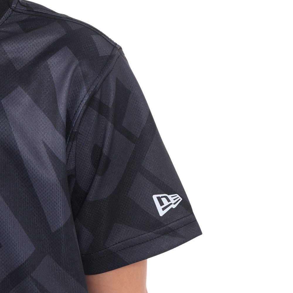 ニューエラ（NEW ERA）（キッズ）YTH TCTEE AOP 半袖Tシャツ BK 14311380