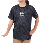 (キッズ)YTH TCTEE AOP 半袖Tシャツ BK 14311380