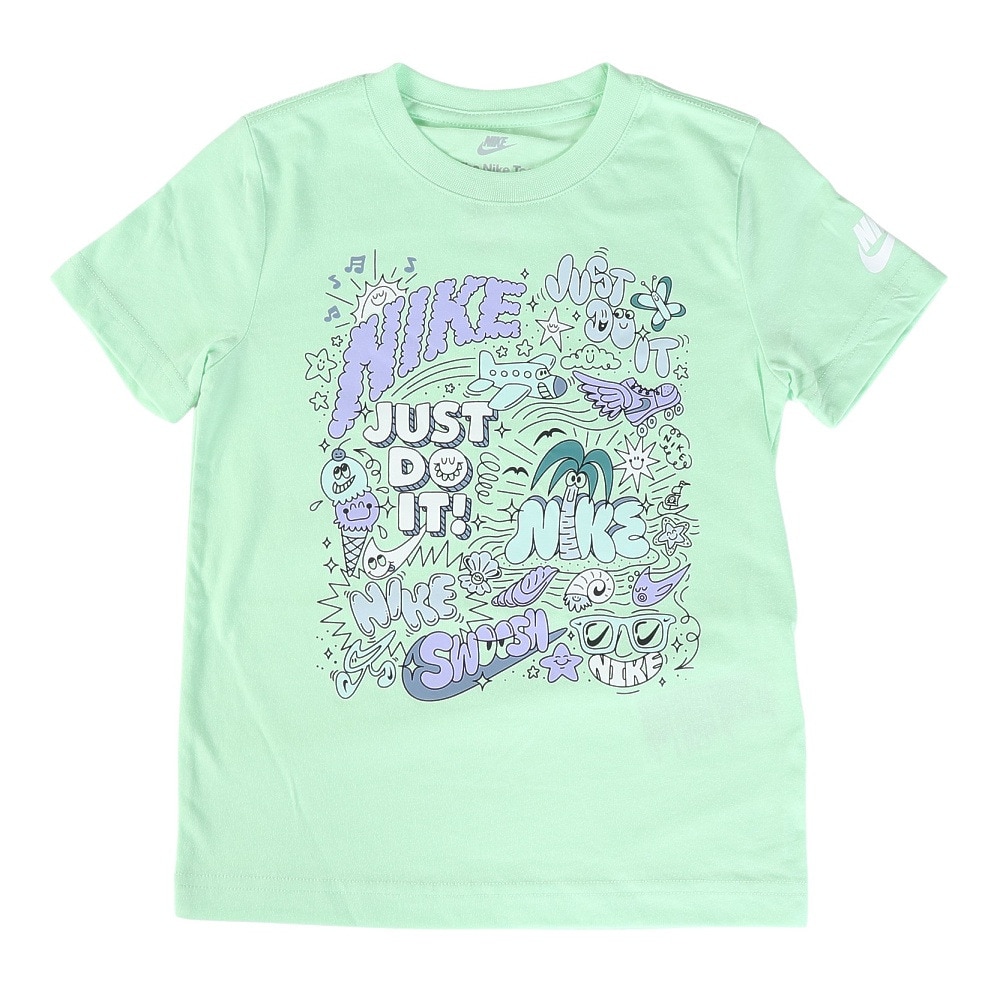 ナイキ（NIKE）（キッズ）キッズ ボーイズ DOODLEVISION Tシャツ 86M094-E2E