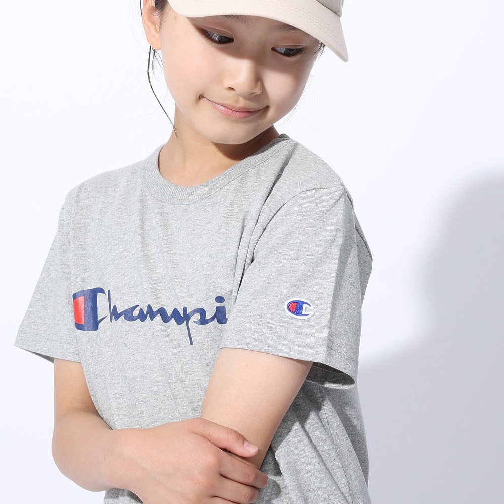 チャンピオン（CHAMPION）（キッズ）ジュニア ショートスリーブTシャツ CK-Z302 070