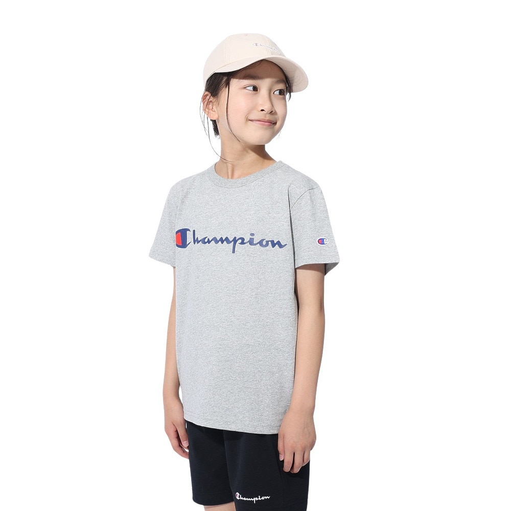 チャンピオン（CHAMPION）（キッズ）ジュニア ショートスリーブTシャツ CK-Z302 070