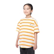 (キッズ)ジュニア ボーダーショートスリーブTシャツ CK-Z306