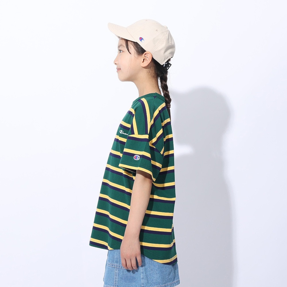 チャンピオン（CHAMPION）（キッズ）ジュニア ボーダーショートスリーブTシャツ CK-Z306 570