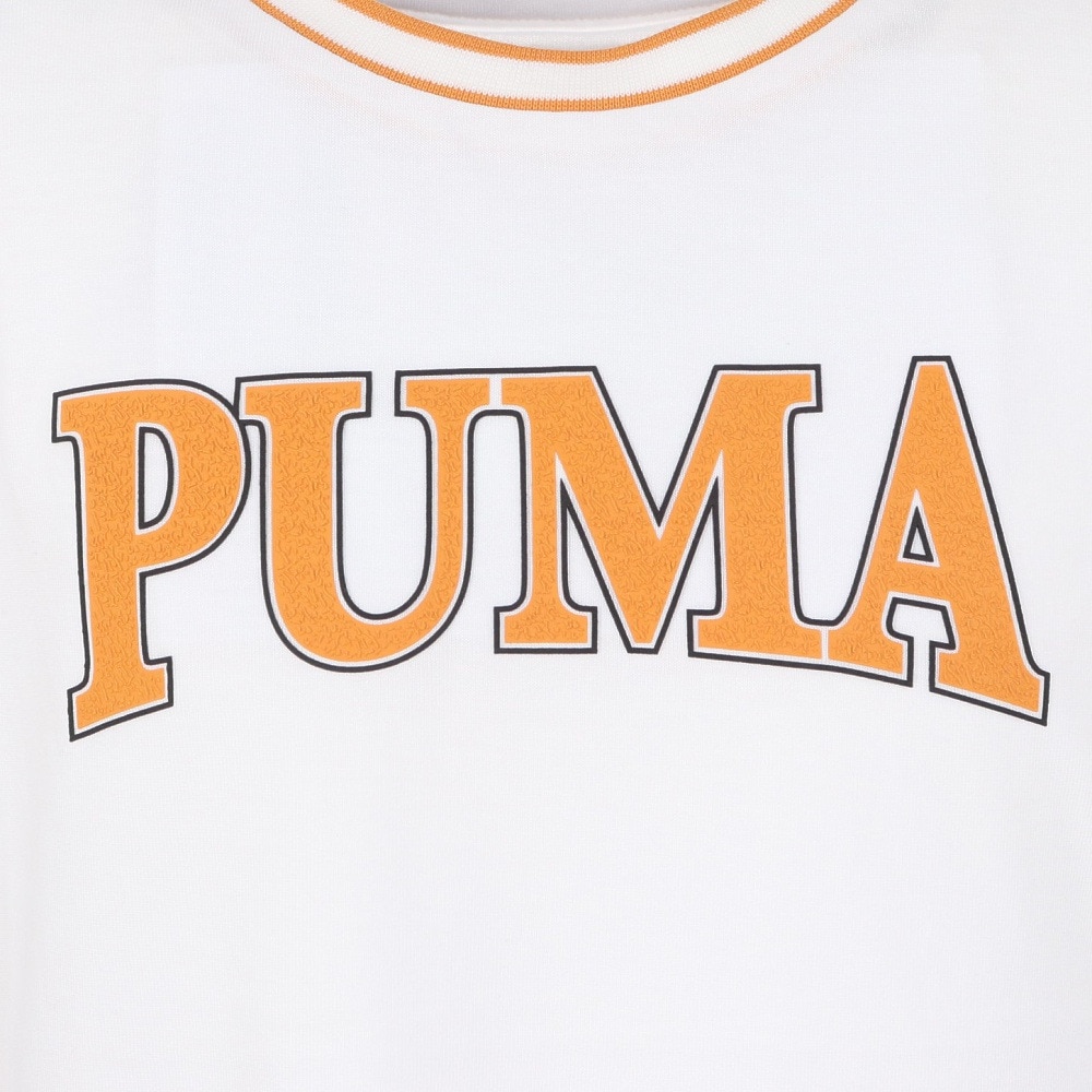 プーマ（PUMA）（キッズ）ジュニア SQUAD Tシャツ 681398 02 WHT