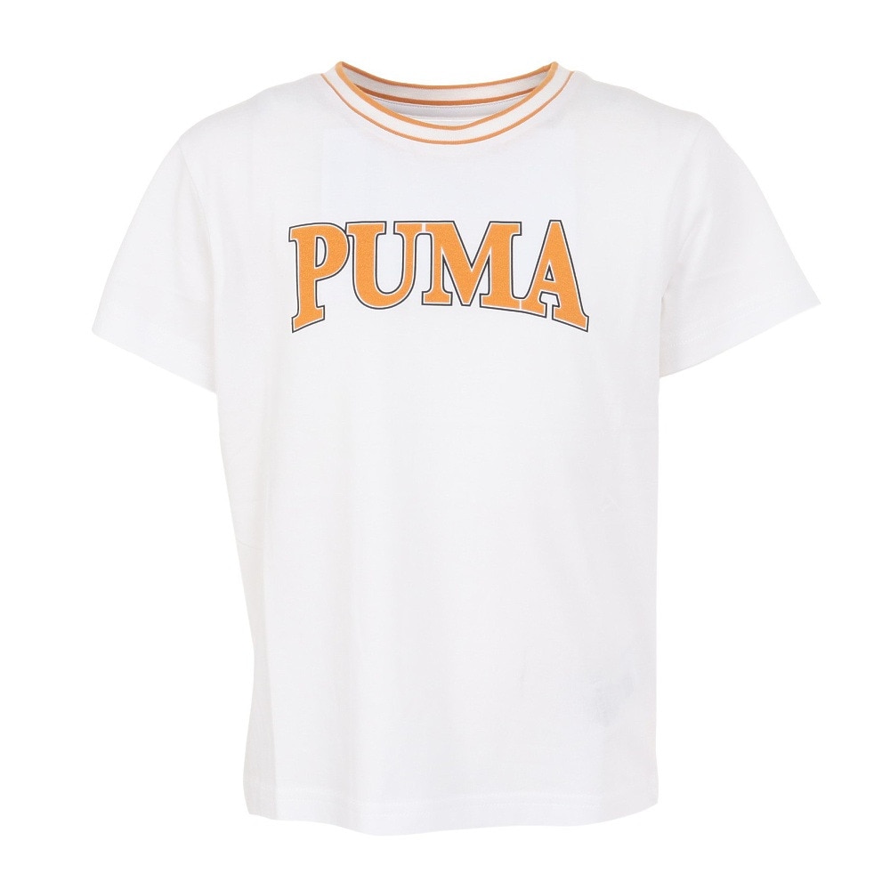 プーマ（PUMA）（キッズ）ジュニア SQUAD Tシャツ 681398 02 WHT