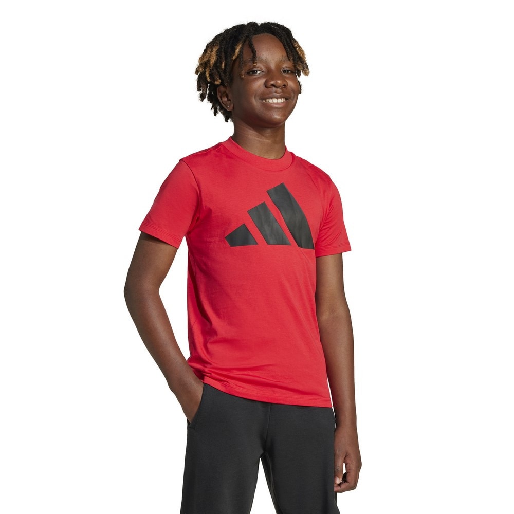 アディダス（adidas）（キッズ）ジュニア BL エッセンシャルズ 半袖Tシャツ KRJ94-JC9664