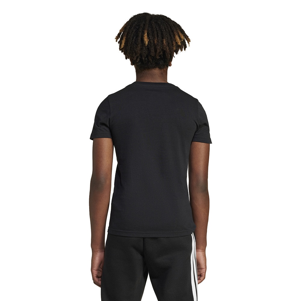 アディダス（adidas）（キッズ）キッズ テックロゴ グラフィック半袖Tシャツ KRU68-JD4637