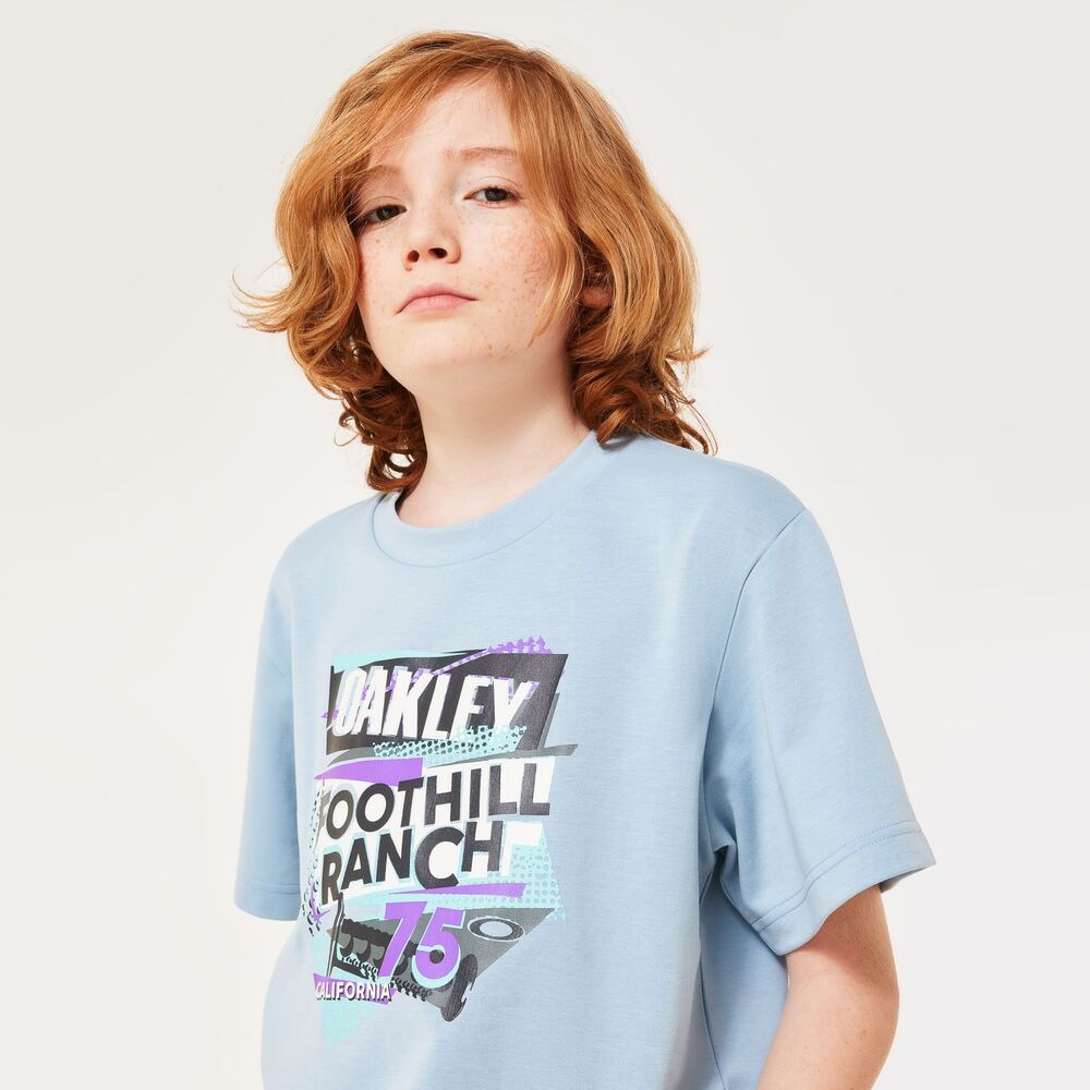 オークリー（OAKLEY）（キッズ）ジュニア TC 半袖 90S Tシャツ FOA407712-6BR