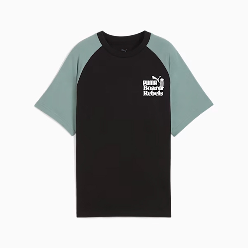 プーマ（PUMA）（キッズ）ボーイズ ミッド90S グラフィック 半袖 Tシャツ II B 687804 01 BLK