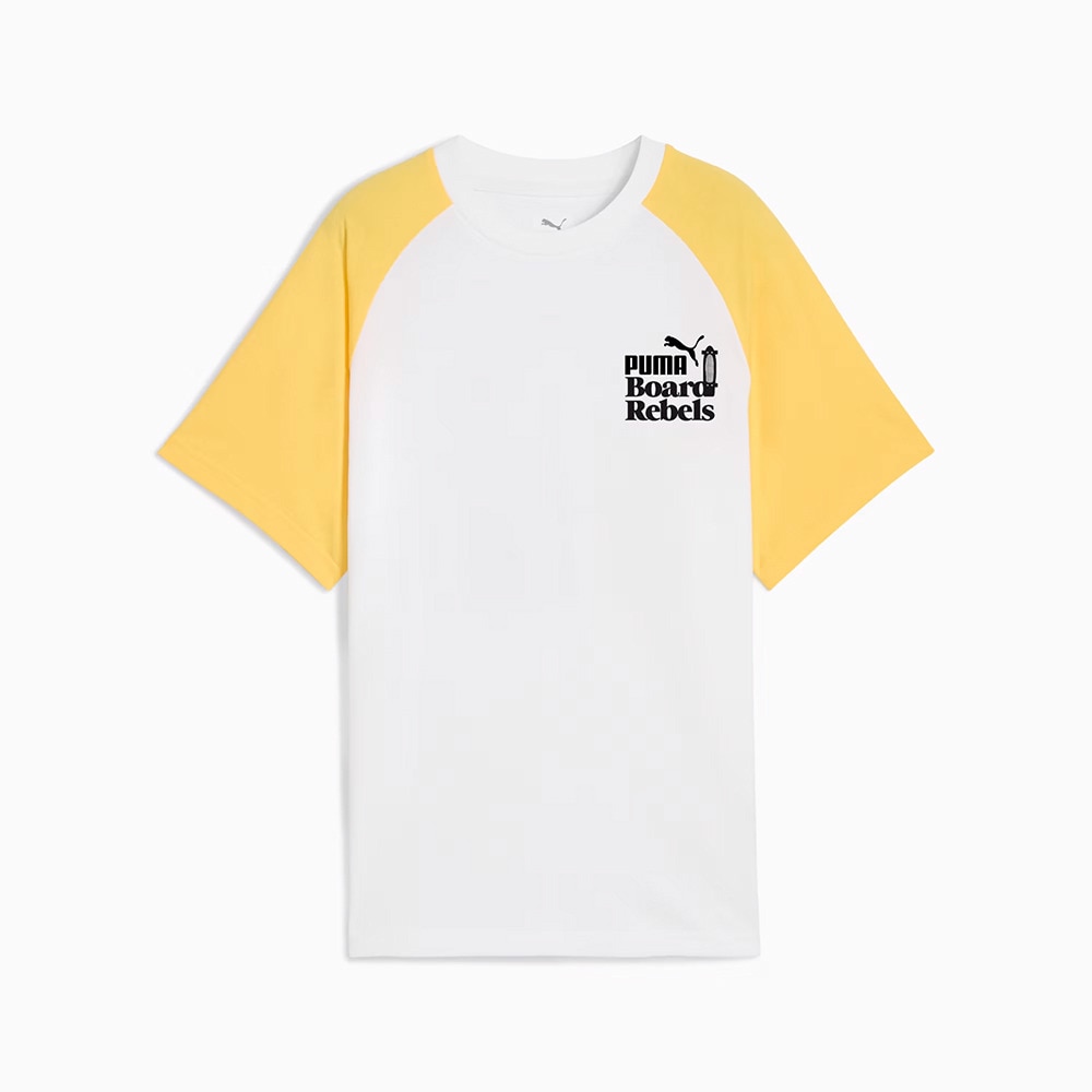 プーマ（PUMA）（キッズ）ボーイズ ミッド90S グラフィック 半袖 Tシャツ II B 687804 02 WHT
