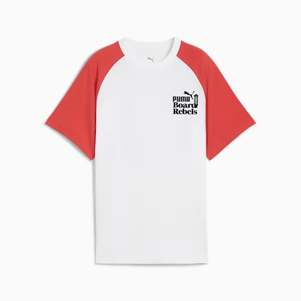 プーマ（PUMA）（キッズ）ボーイズ ミッド90S グラフィック 半袖 Tシャツ II B 687804 52 WHT